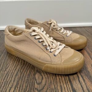 Madewell Sidewalk Low-Top Cap-Toe Sneakers in Recycled Canvas size 7